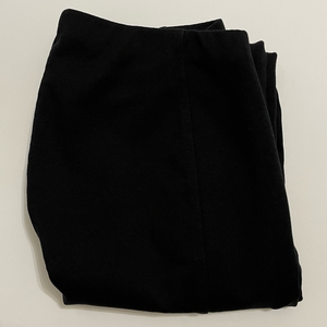 Eileen Fisher Black Pull On Stretch‎ Seam Slim Fit Ponte Pant Size XS